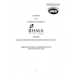 BHMA A156.40-2020