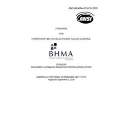 BHMA A156.35-2020