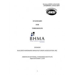 BHMA A156.21-2019