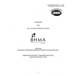 BHMA A156.17-2019