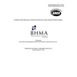 BHMA A156.27-2019