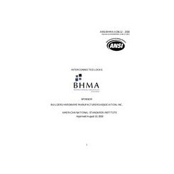 BHMA A156.12-2018