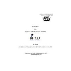 BHMA A156.24-2018