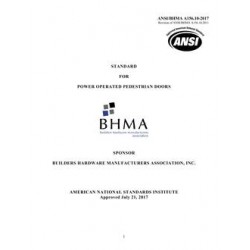 BHMA A156.10-2017
