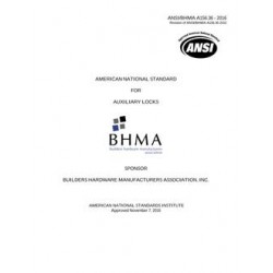 BHMA A156.36-2016