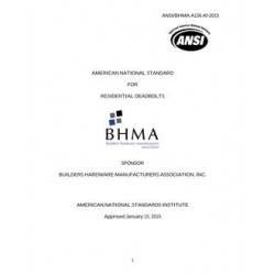 BHMA A156.40-2015