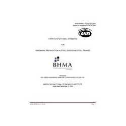 BHMA A156.115-2014