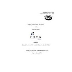 BHMA A156.3-2014