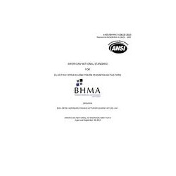 BHMA A156.31-2013