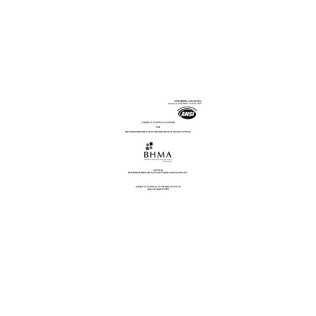 BHMA A156.28-2013