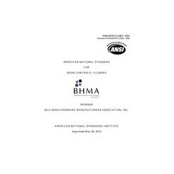 BHMA A156.4-2013
