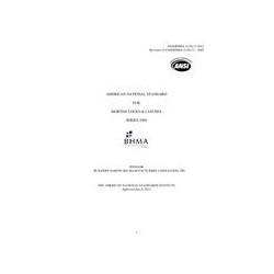 BHMA A156.13-2012