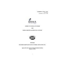 BHMA A156.22-2012
