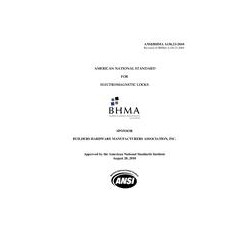 BHMA A156.23-2010