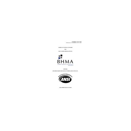 BHMA A156.17-2010