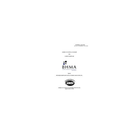 BHMA A156.9-2010