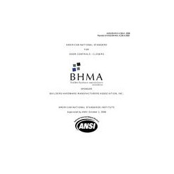 BHMA A156.4-2008