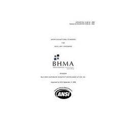 BHMA A156.16-2008