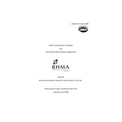 BHMA A156.32-2008