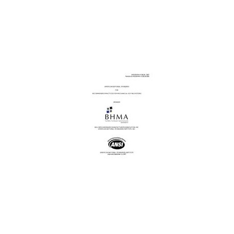 BHMA A156.28-2007