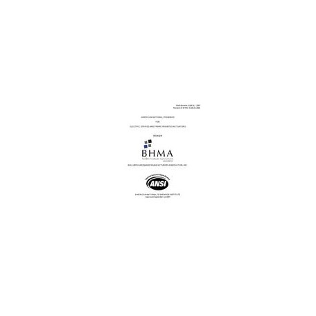 BHMA A156.31-2007