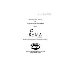 BHMA A156.14-2007
