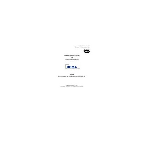 BHMA A156.6-2005