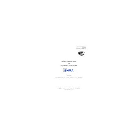 BHMA A156.24-2003