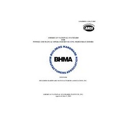BHMA A156.27-2003