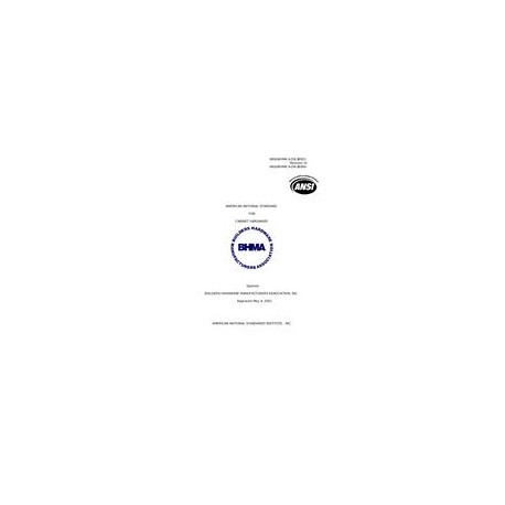 BHMA A156.9-2001