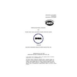 BHMA A156.19-1997