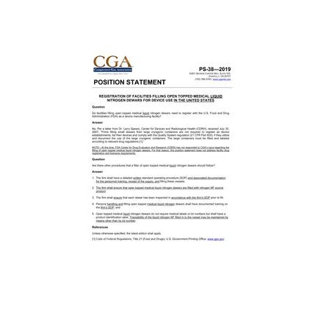 CGA PS-38