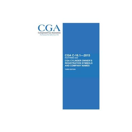 CGA C-16.1