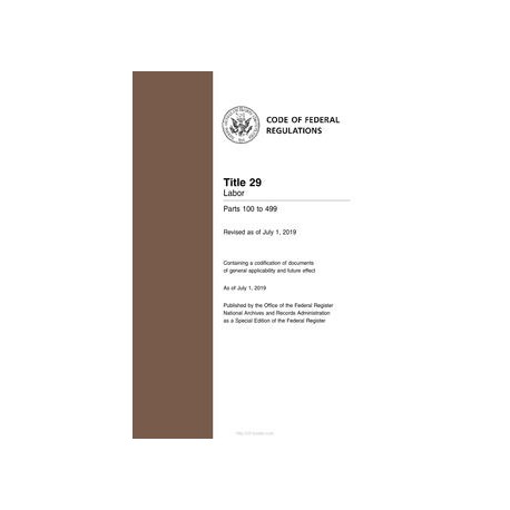 CFR 29CFR 100-499