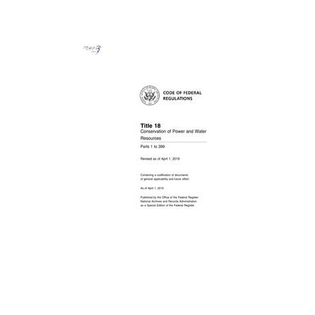 CFR 18CFR 1-399