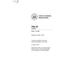 CFR 25CFR 1-299