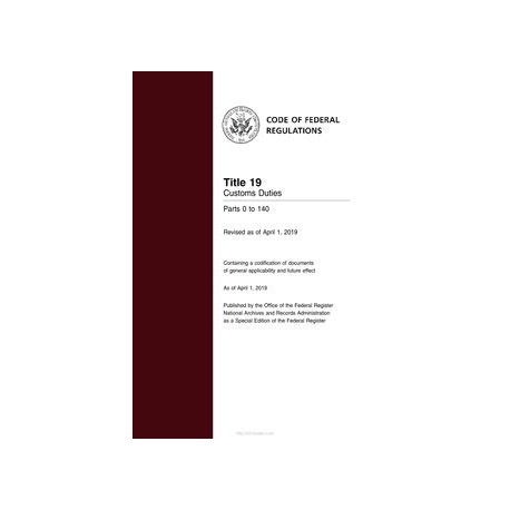 CFR 19CFR 1-140