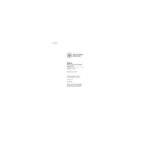 CFR 41CFR All Parts