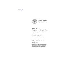CFR 33CFR All Parts