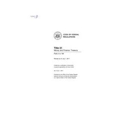 CFR 31CFR All Parts