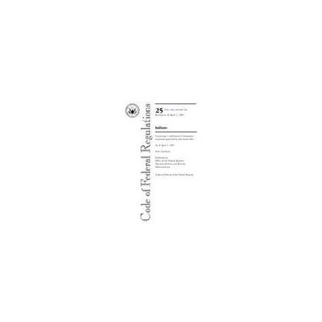 CFR 25CFR