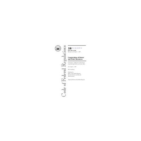 CFR 18CFR 400-END