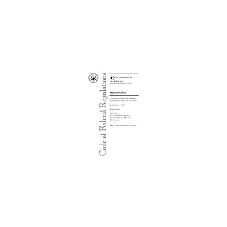 CFR 49CFR 600-999