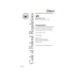 CFR 49CFR 1000-1199