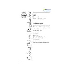 CFR 49CFR 1-99