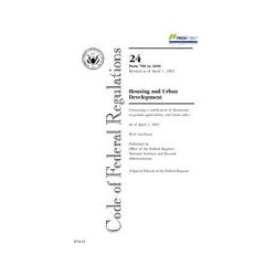CFR 24CFR 700-1699