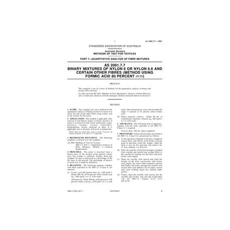 AS 2001.7.7-1983 [ Superseded ]