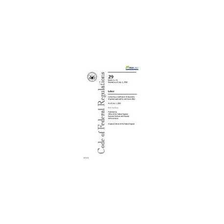 CFR 29CFR 0-99