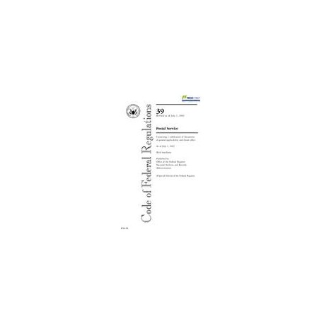 CFR 39CFR