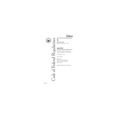CFR 7CFR 900-999